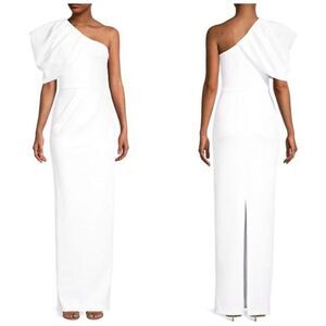 Black Halo $525 Egan One-Shoulder Gown Size 12